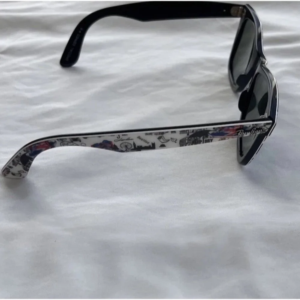 Ray-Ban Men’s Original Wayfarer Rare Special Series London Print Sunglasses RARE